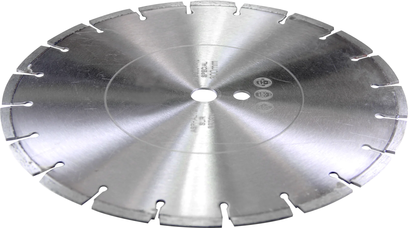 Disque diamant spécial asphalte sur béton