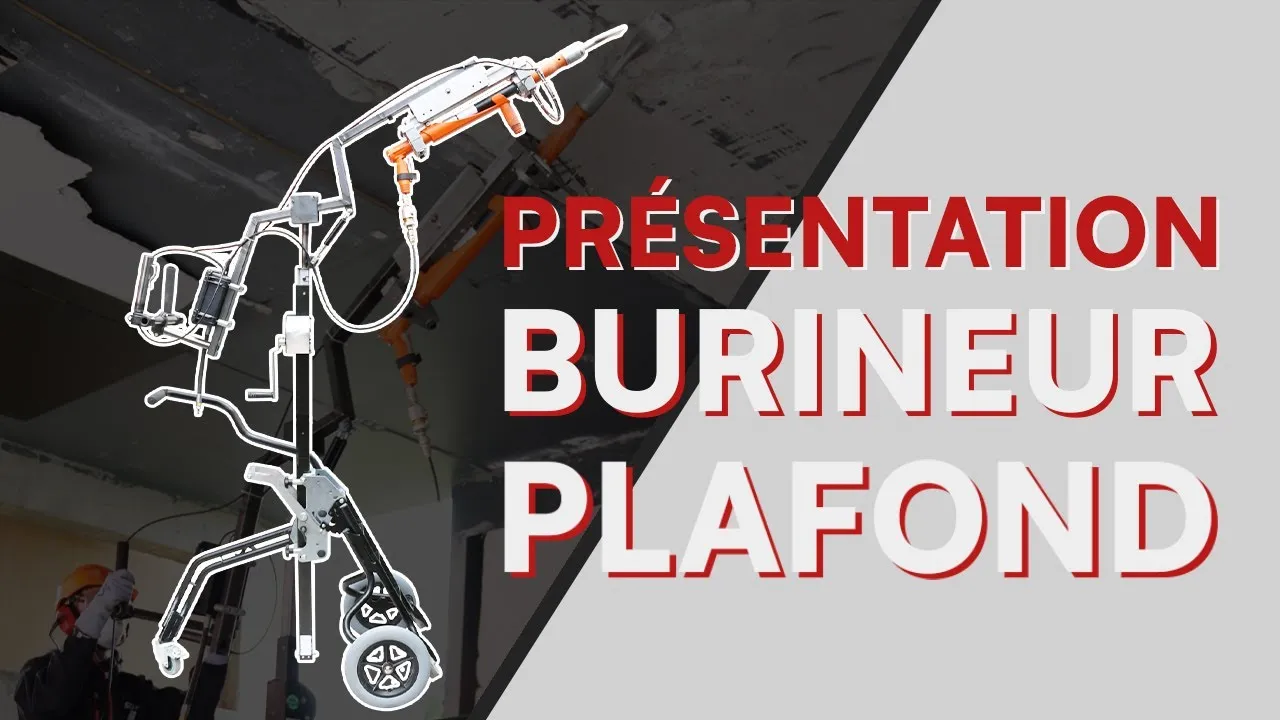 Burinage Plafond - Demonstration