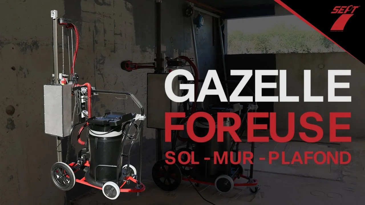 Gazelle Foreuse - Demonstration