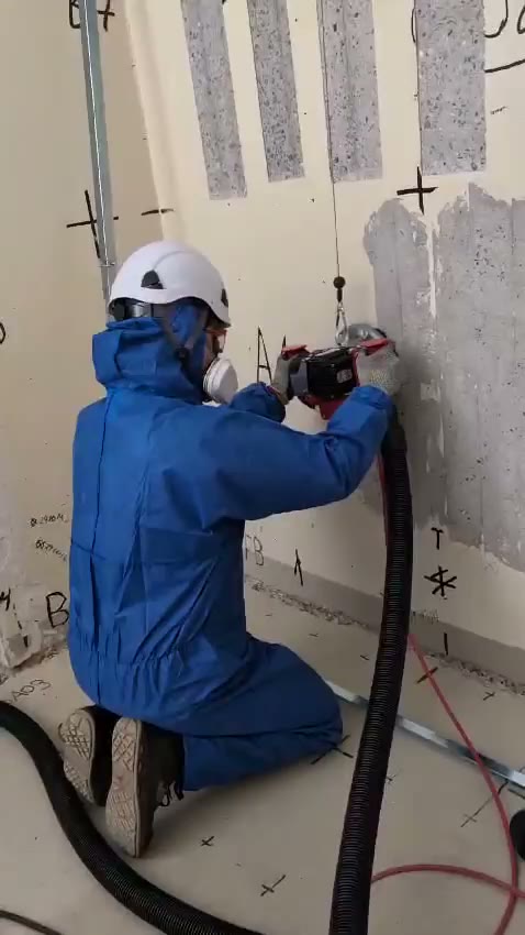 Déplombage en centrale nucléaire
