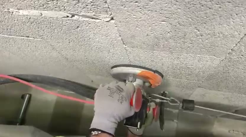 Raw block wall sanding
