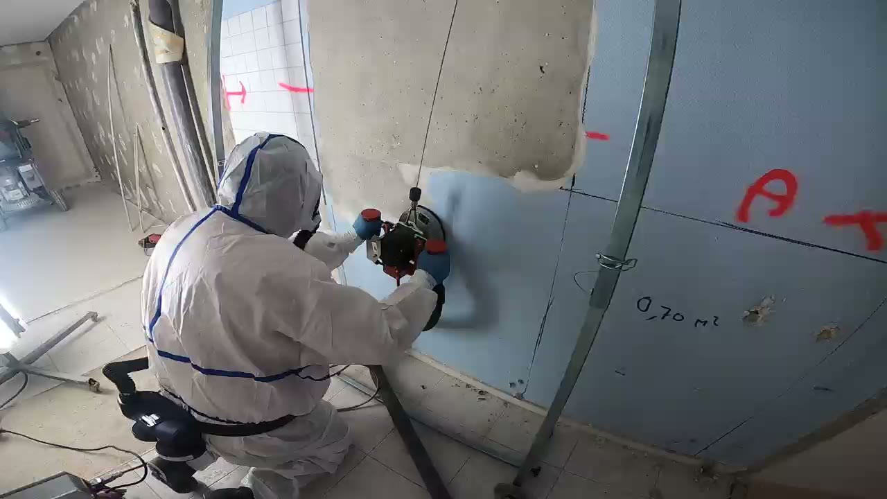 Ponceuse murale Potam